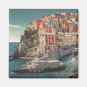 Cinque Terre Ansichtkaart Magneet