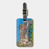 Cinque Terre Bagagelabel (Voorkant verticaal)