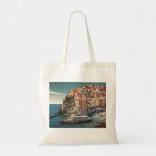 Cinque Terre boodschappentas (5 terre d) Tote Bag