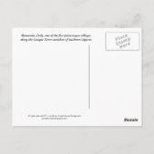 Cinque Terre Briefkaart (Achterkant)