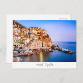 Cinque Terre briefkaart (Voorkant / Achterkant)