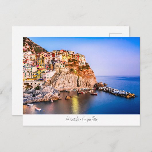 Cinque Terre briefkaart (Voorkant / Achterkant)