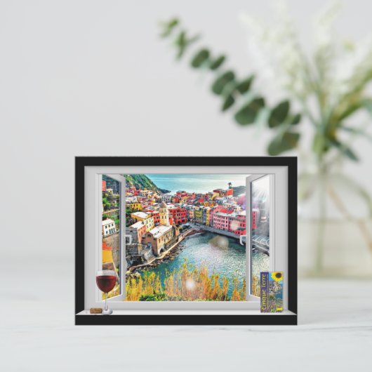 Cinque Terre Briefkaart (Staand voorkant)