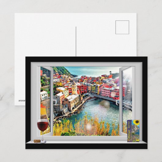 Cinque Terre Briefkaart (Voorkant / Achterkant)