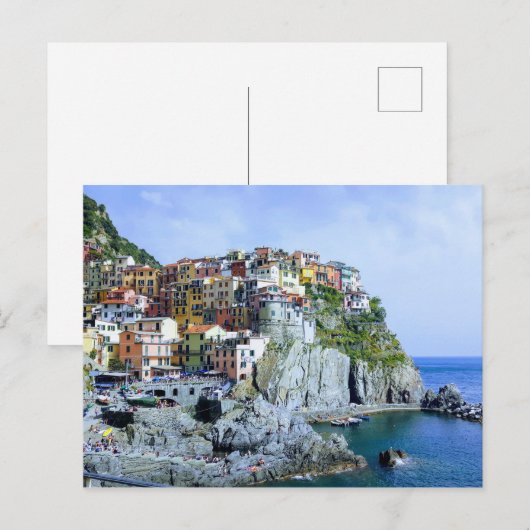 Cinque Terre Briefkaart (Voorkant / Achterkant)