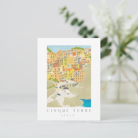 Cinque Terre Briefkaart (Staand voorkant)