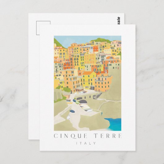 Cinque Terre Briefkaart (Voorkant / Achterkant)