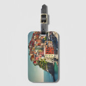 Cinque Terre-Briefkaart Bagagelabel (Voorkant (verticaal))