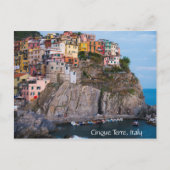 Cinque Terre Coast Briefkaart (Voorkant)