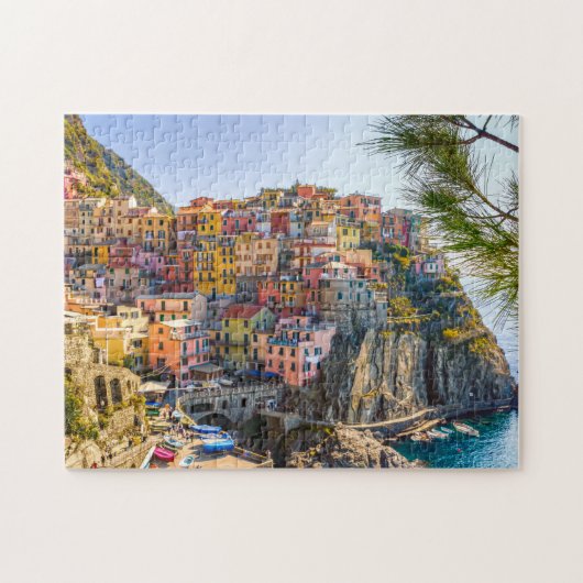 Cinque Terre Coastal Area of Liguria, Italië Legpuzzel (Horizontaal)