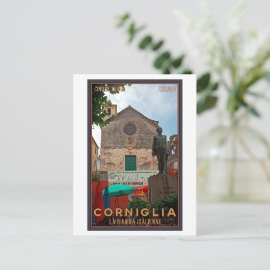 Cinque Terre - Corniglia Briefkaart (Staand voorkant)