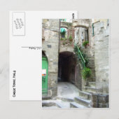 Cinque Terre (Corniglia Street) Briefkaart (Voorkant / Achterkant)
