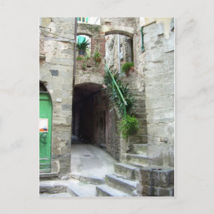 Cinque Terre (Corniglia Street) Briefkaart