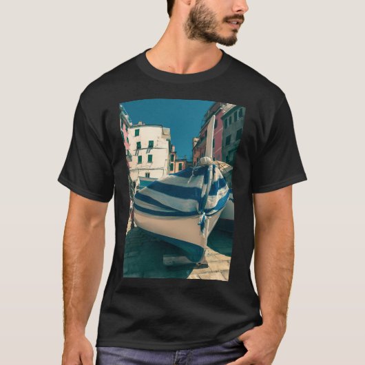 Cinque Terre De Boot T-shirt (Voorkant)