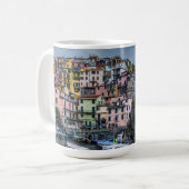 Cinque Terre in de regen 11 oz of 15 oz mok (Voorkant links)