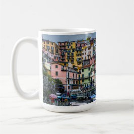 Cinque Terre in de regen 11 oz of 15 oz mok