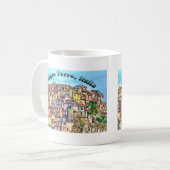 Cinque Terre, Italia Koffiemok (Voorkant links)