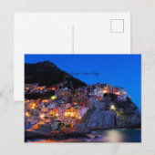 Cinque Terre, Italië adembenemend uitzicht Briefkaart (Voorkant / Achterkant)