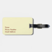 Cinque Terre, Italië Bagagelabel (Achterkant horizontaal)