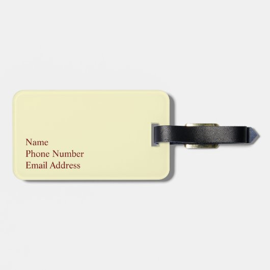 Cinque Terre, Italië  Bagagelabel (Achterkant horizontaal)