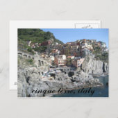 cinque terre , italië briefkaart (Voorkant / Achterkant)