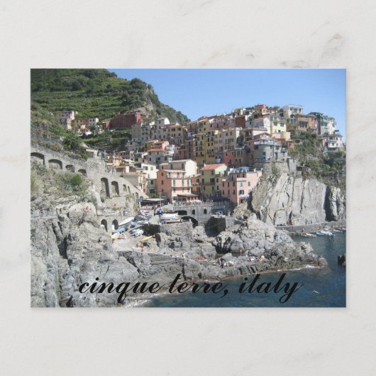 cinque terre , italië briefkaart (Voorkant)