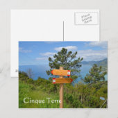 Cinque Terre, Italië Briefkaart (Voorkant / Achterkant)