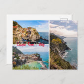 Cinque Terre, Italië Briefkaart (Voorkant / Achterkant)