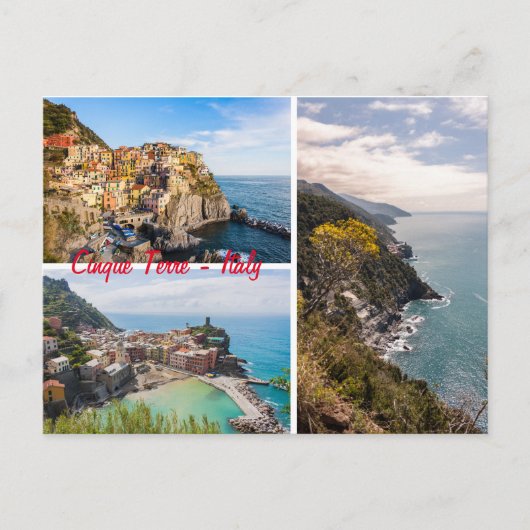 Cinque Terre, Italië Briefkaart (Voorkant)