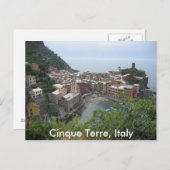 Cinque Terre, Italië Briefkaart (Voorkant / Achterkant)