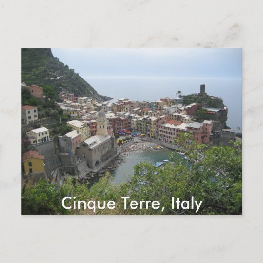 Cinque Terre, Italië Briefkaart (Voorkant)