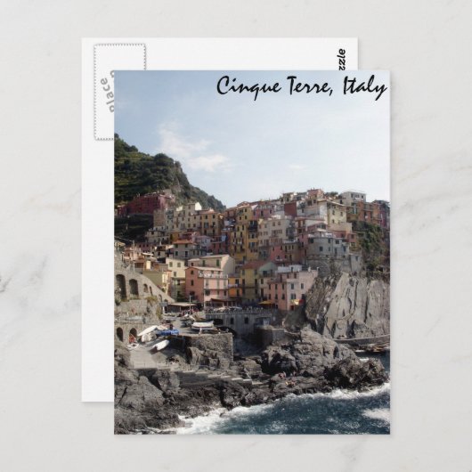 Cinque Terre, Italië Briefkaart (Voorkant / Achterkant)