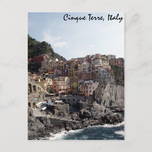 Cinque Terre, Italië Briefkaart (Voorkant)