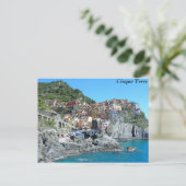 Cinque Terre, Italië Briefkaart (Staand voorkant)