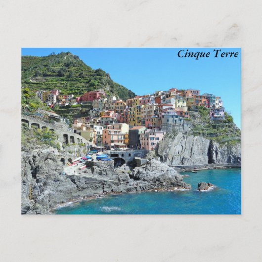 Cinque Terre, Italië Briefkaart (Voorkant)