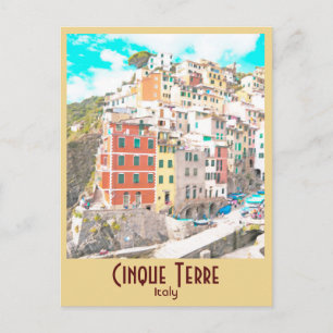 Cinque Terre, Italië  Briefkaart
