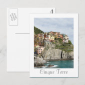 Cinque Terre, Italië Briefkaart (Voorkant / Achterkant)