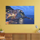 Cinque Terre, Italië Canvas Afdruk (Insitu (Woonkamer))