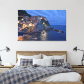 Cinque Terre, Italië Canvas Afdruk (Insitu (Slaapkamer))