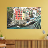 Cinque Terre, Italië Canvas Afdruk (Insitu (Woonkamer))