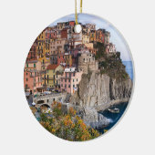 Cinque Terre, Italië Keramisch Ornament (Links)