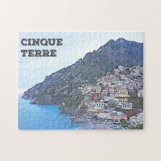 Cinque Terre, Italië Legpuzzel (Horizontaal)