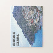 Cinque Terre, Italië Legpuzzel (Verticaal)