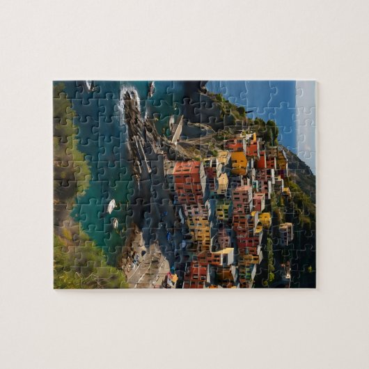 Cinque Terre, Italië Legpuzzel (Horizontaal)