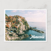 Cinque Terre Italië Manarola Briefkaart (Voorkant)