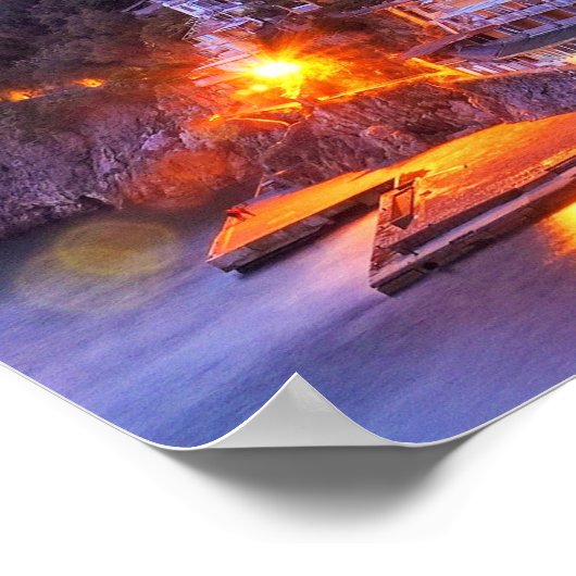 Cinque Terre, Italië Poster (Hoek)