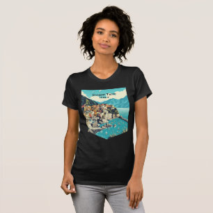 Cinque Terre Italië, Reizen T-shirt