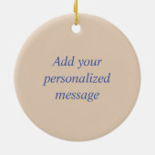 Cinque Terre, Italië: Romantic Evening Keramisch Ornament (Achterkant)