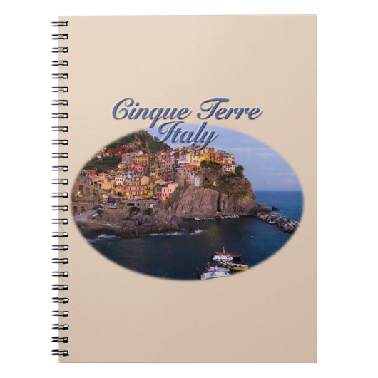 Cinque Terre, Italië: Romantic Evening Notitieboek (Voorkant)