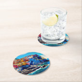 Cinque Terre, Italië Ronde Kartonnen Onderzetter (Insitu)